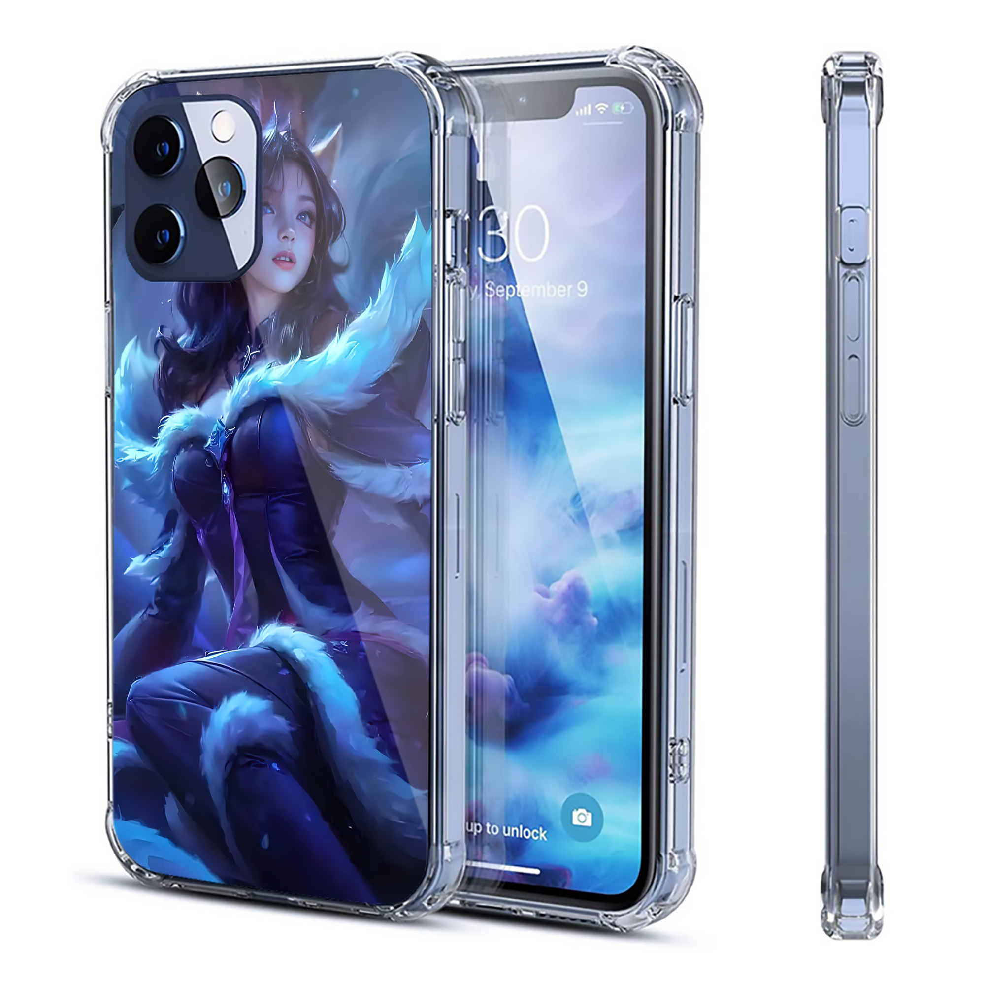 （画像用） リーグ・オブ・レジェンド League of Legends LOL 【iPhone 12シリーズ対応】透明スマホケース（クリアソフトケース）